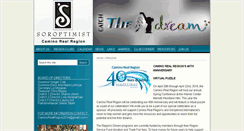 Desktop Screenshot of caminorealregion.org